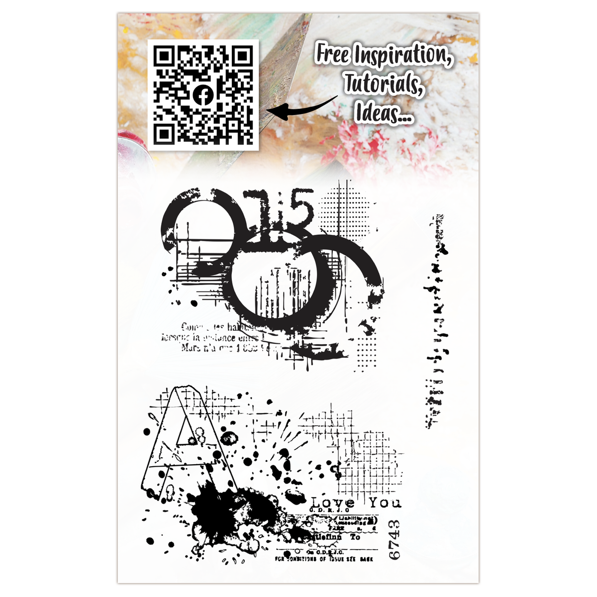 AALL and Create - Set de tampons A7 - Ink 15