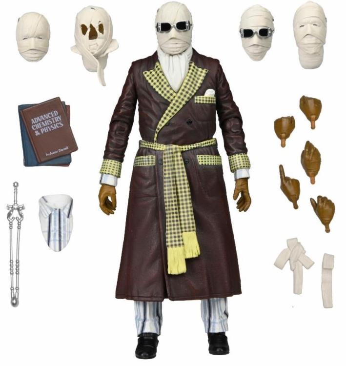 Universal Monsters L'Homme Invisible Ultime "Maison de Kemp" - Version Couleur