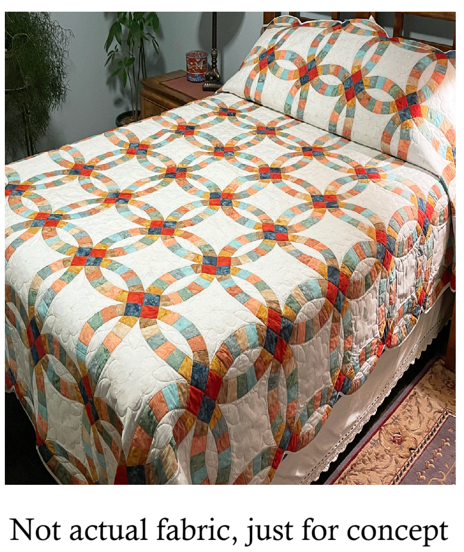 Windham Fabrics - Faux Double Alliance Multicolore