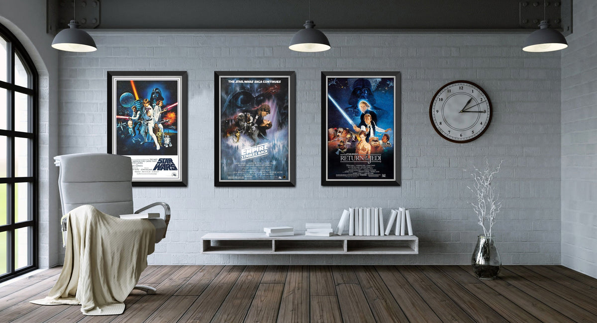 STAR WARS MARVEL COMICS PREMIÈRE COUVERTURE - IMPRESSION D'ART ENCADRÉE (85,09 CM X 59,69 CM)