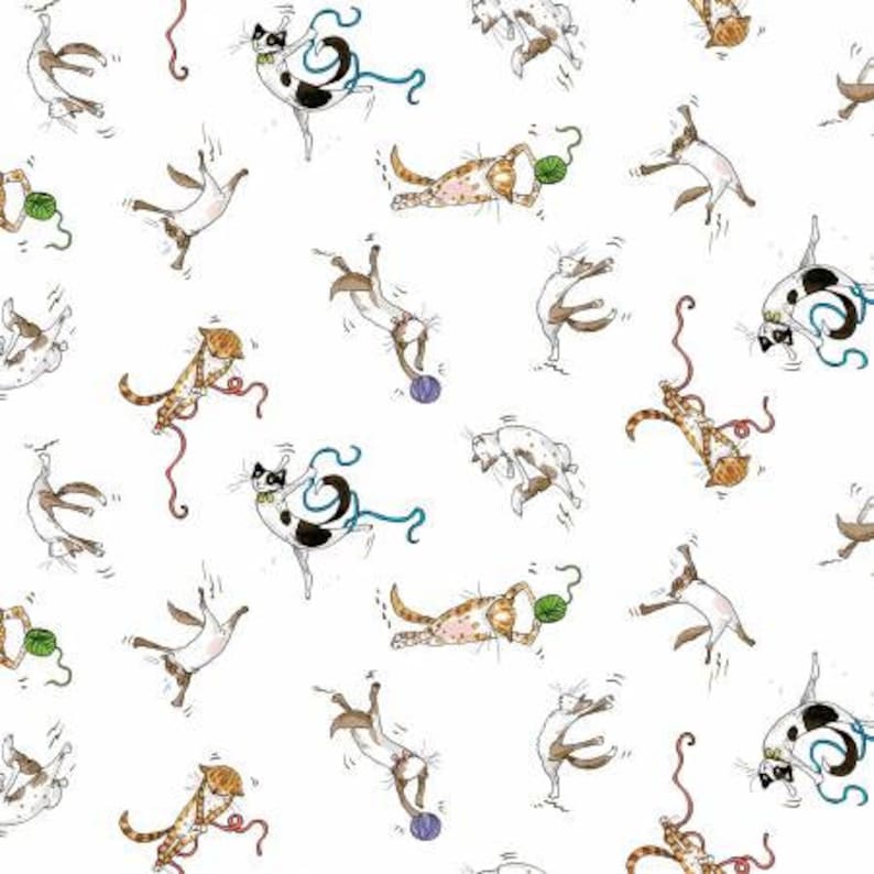 Clothworks Having A Ball Y3188-1 Blanc