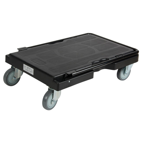 Chariot, 31-3/4" L x 20-1/2" L, capacité de 500 lb, roues en caoutchouc