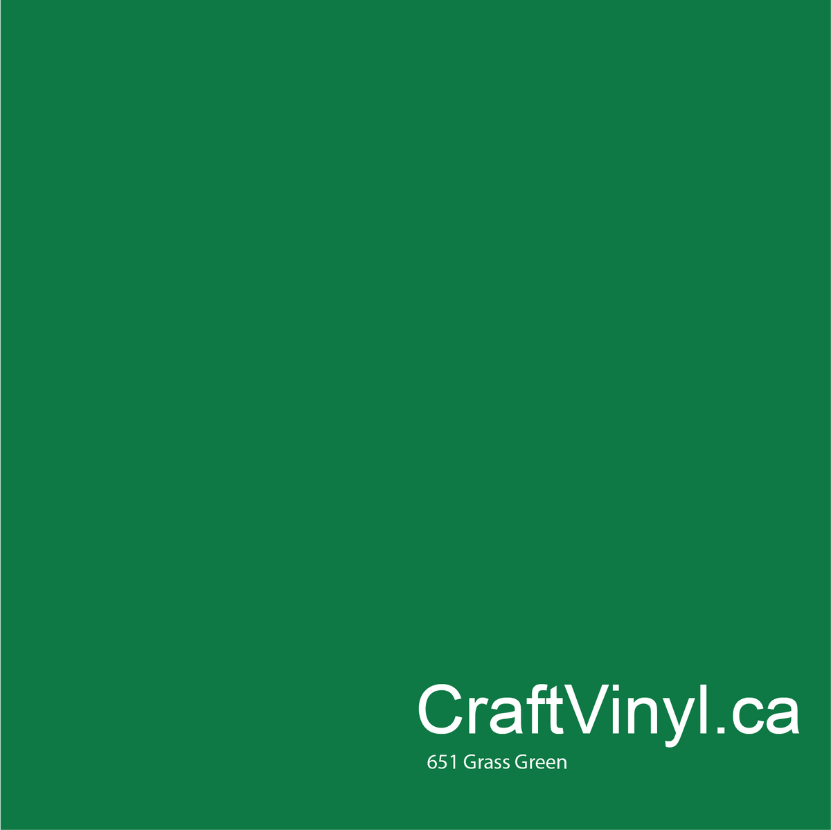 Oracal 651 Glossy Grass Green Vinyl #068 sheets and rolls