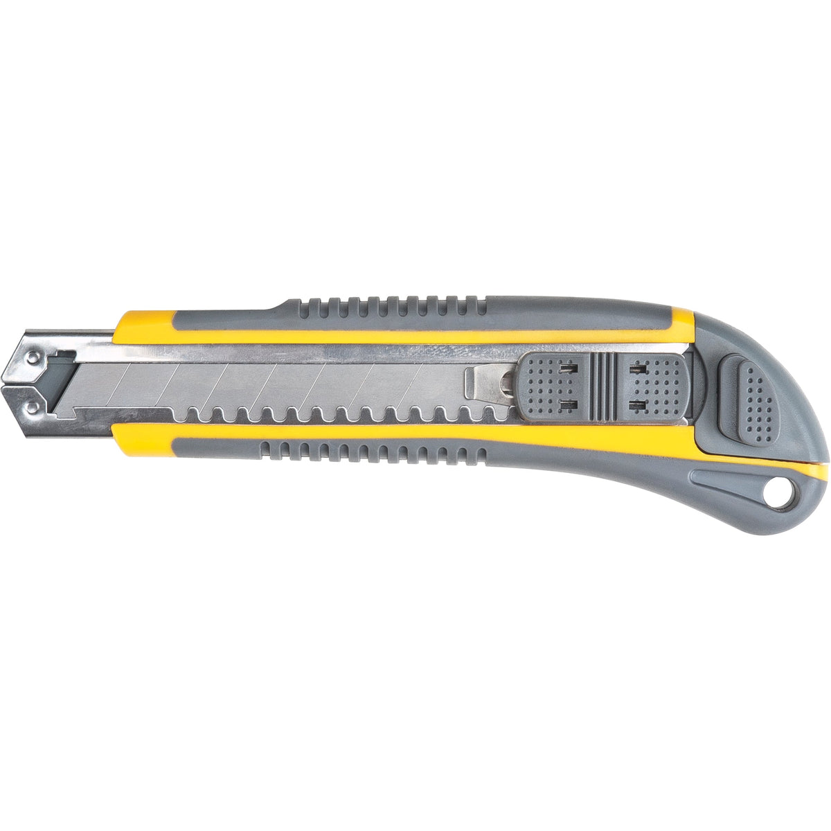 Couteau ATK100, 18 mm, acier au carbone, manche en caoutchouc