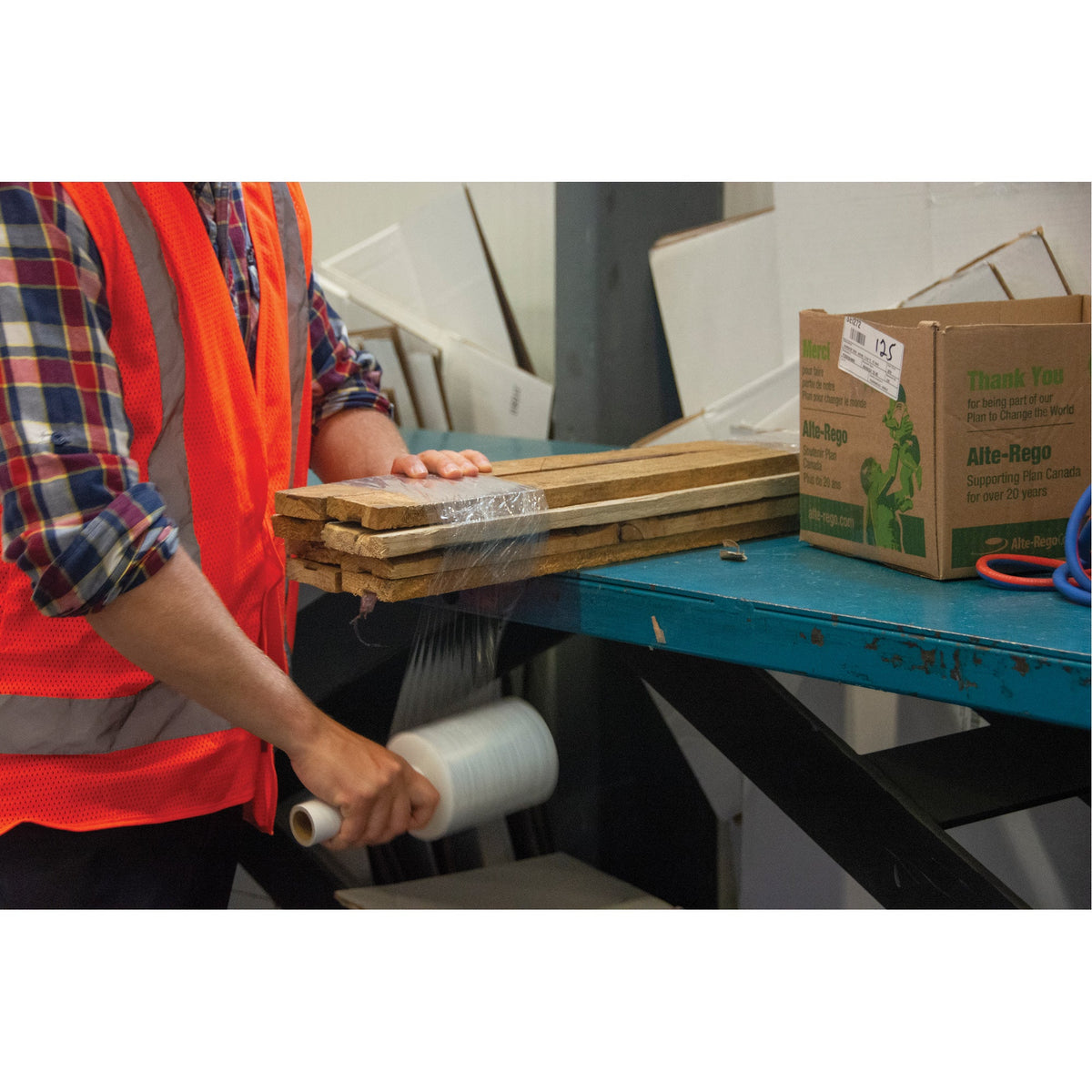 Banding Film, Cast, 80 Gauge, 3" x 1500'