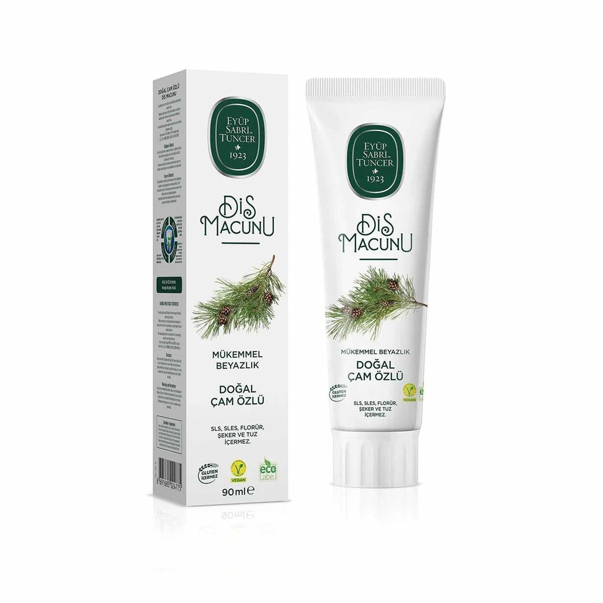 Pine Herbal Toothpaste – 90 ml | Fresh Forest Aroma & Gentle Gum Care