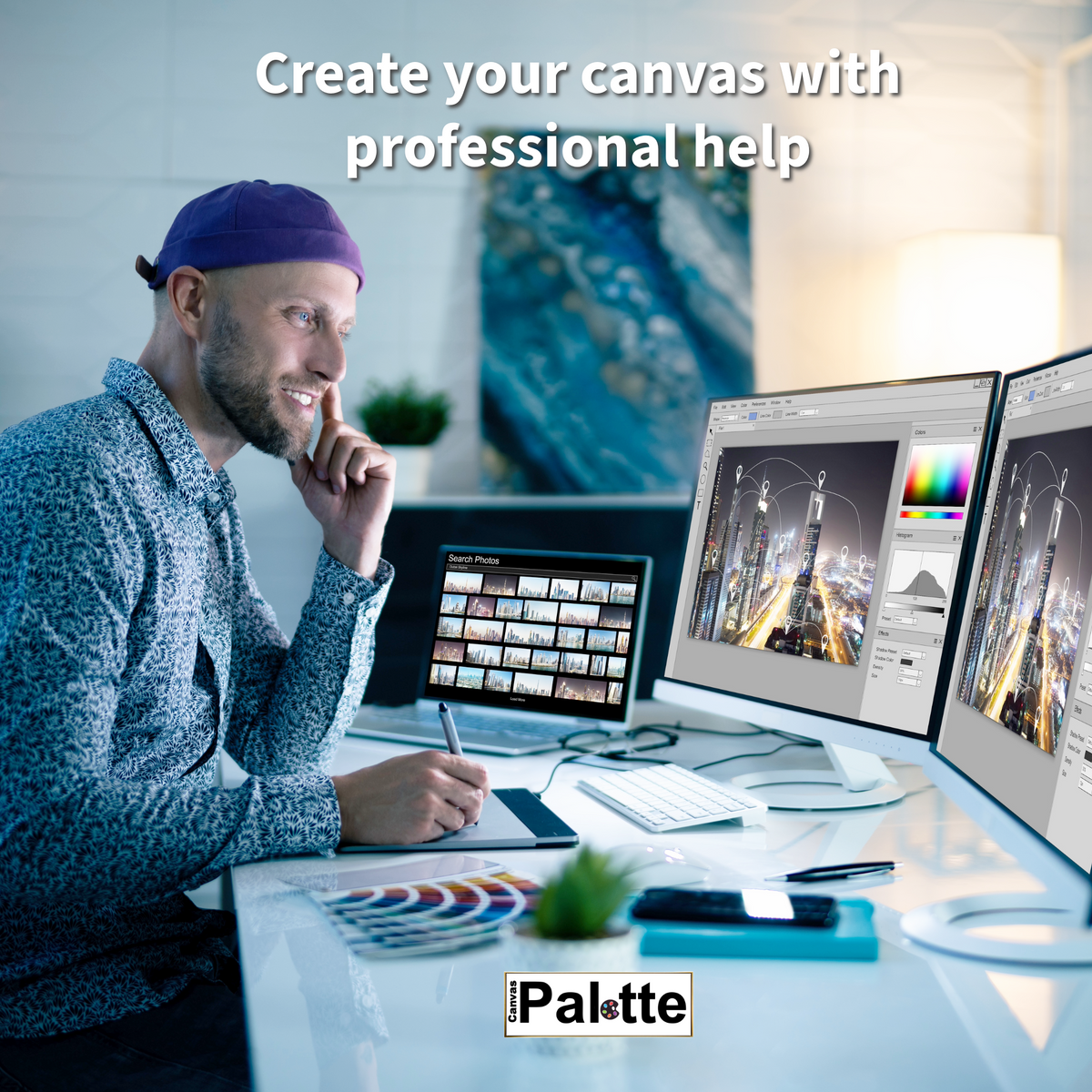 Obtenir un devis : Toile photo personnalisée