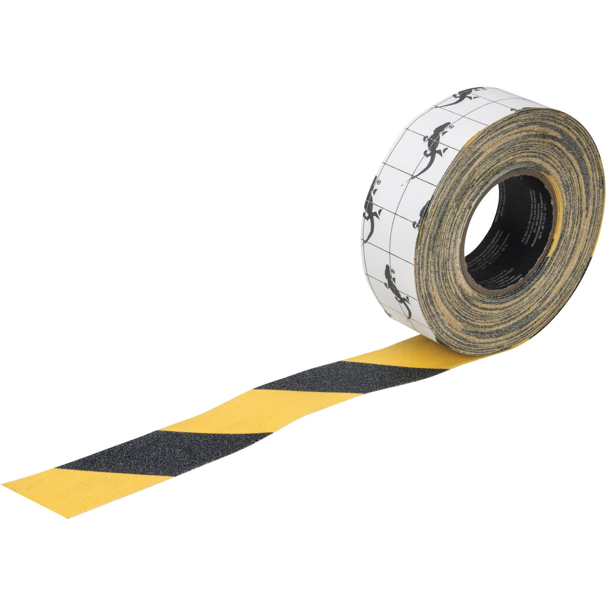 Ruban antidérapant de qualité supérieure, 7,62 cm x 18,29 m, Noir et jaune