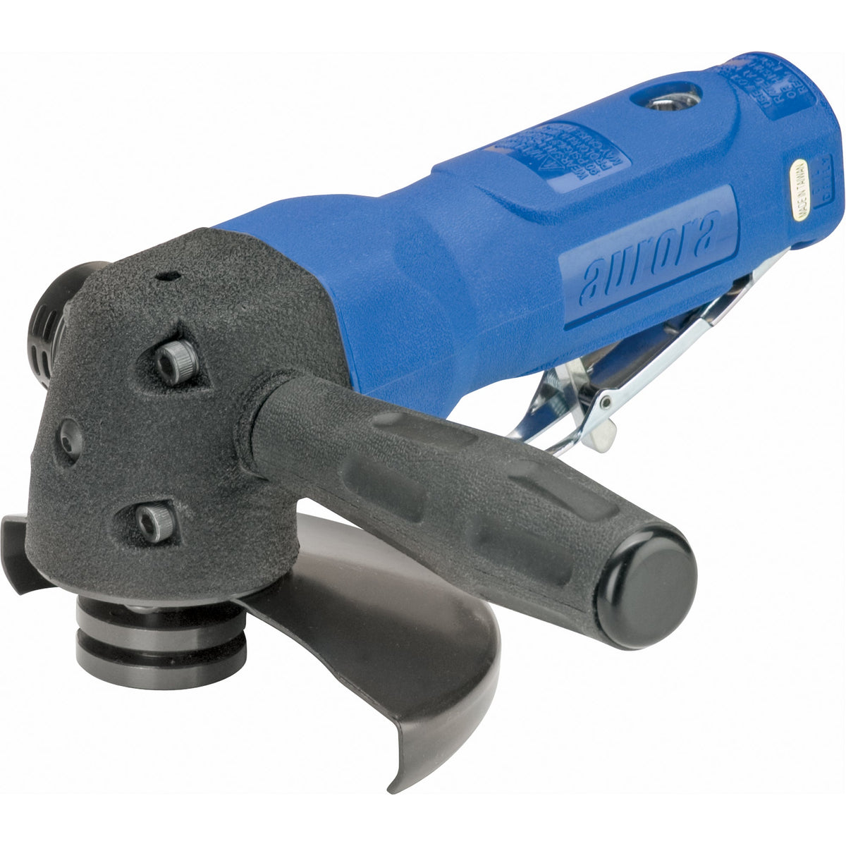 Pneumatic Angle Grinder, 5" Wheel, 1/4" NPT Inlet, 10000 RPM