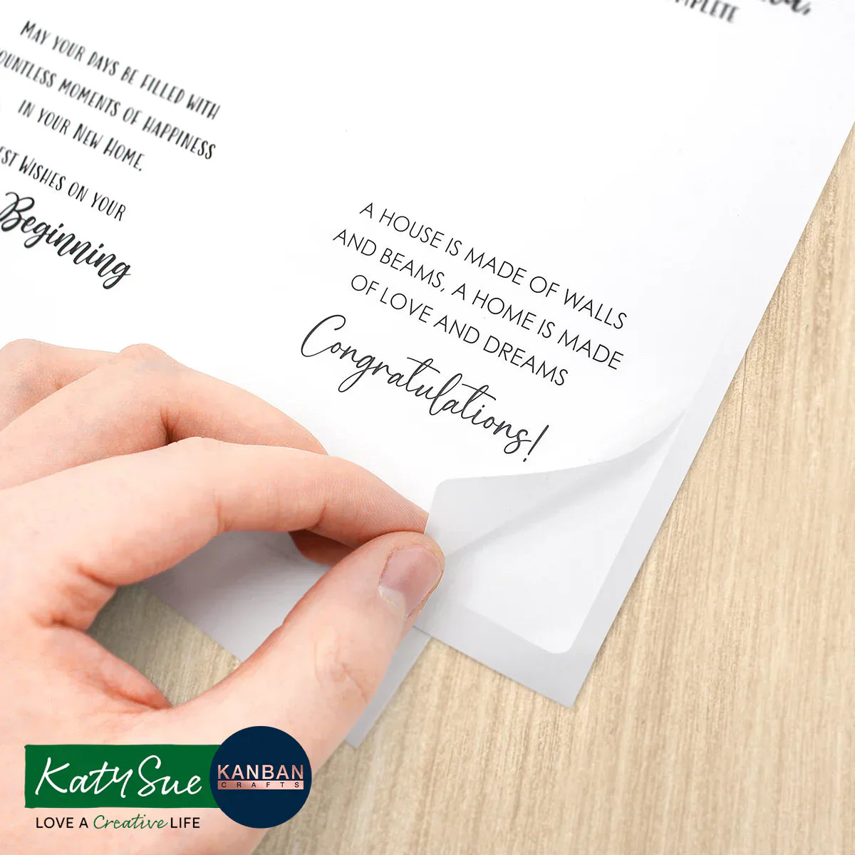 Kanban Crafts Une année d'autocollants, 72 autocollants pelables