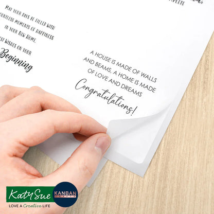 Kanban Crafts Une année d'autocollants, 72 autocollants pelables