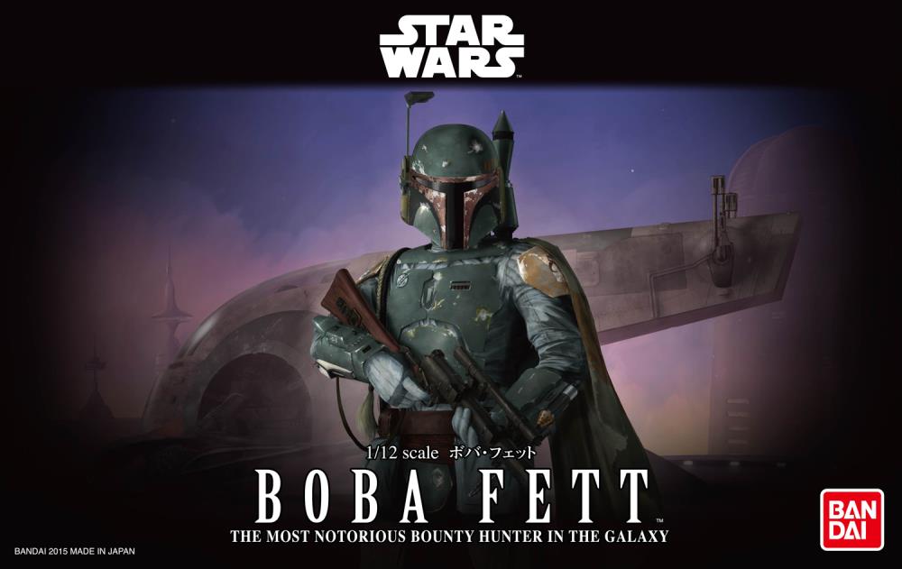 Maquette Star Wars Boba Fett échelle 1/12