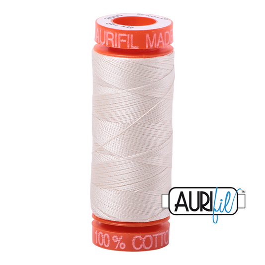 Aurifil Thread- 50wt cotton Thread-  Small Spools