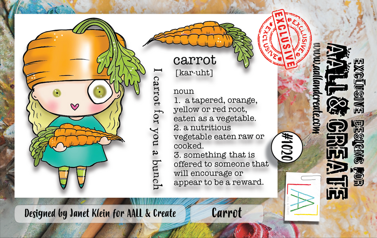 AALL and Create #1020 - Jeu de timbres A7 - Carotte