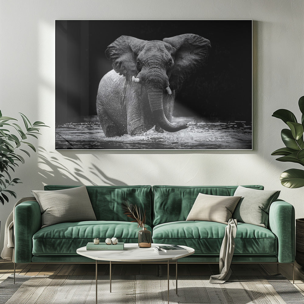 Art mural Power 1. Éléphant
