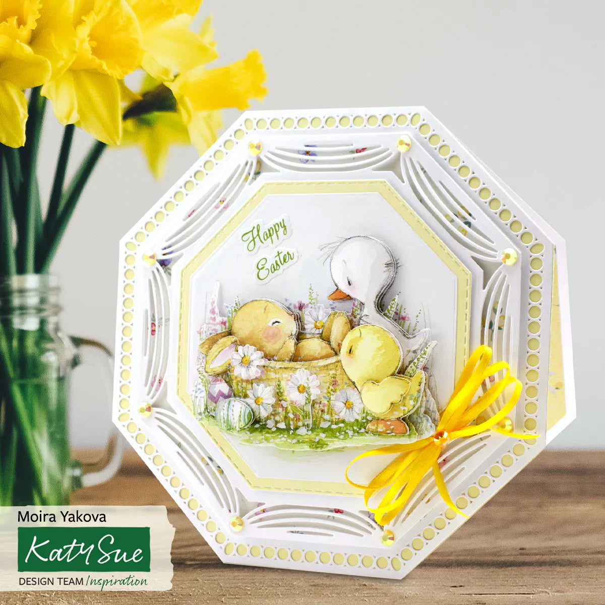 Découpage prédécoupé – Amis de Pâques (Lot de 3)
