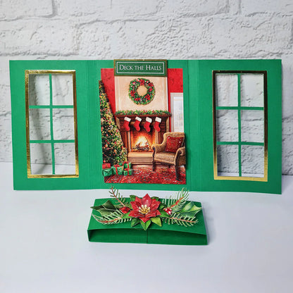 Katy Sue Designs Die Cut Decoupage – Deck the Halls (pack of 12)