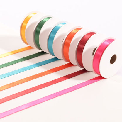 Vaessen Creative Ruban en Satin 6 Couleurs 6mmx2m Été
