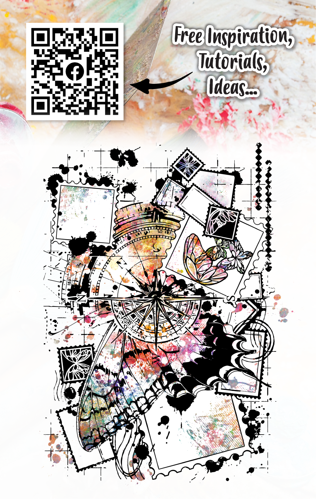 AALL and Create - Set de tampons A7 - Inkblot Chronicles