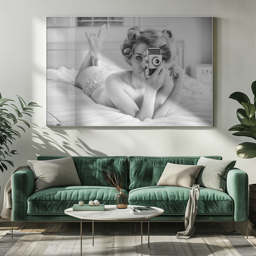 Décor mural Un poussin, un clic et une boucle