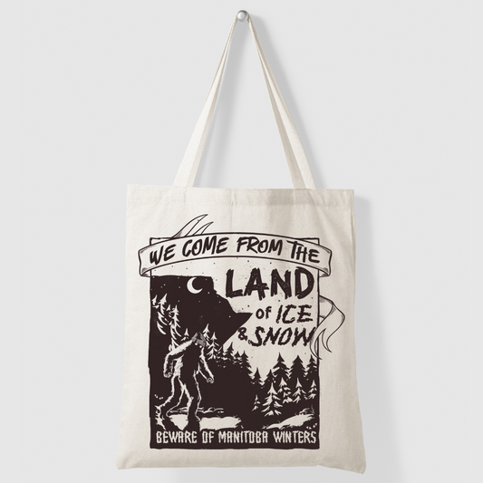 Sac fourre-tout Terre de glace et de neige