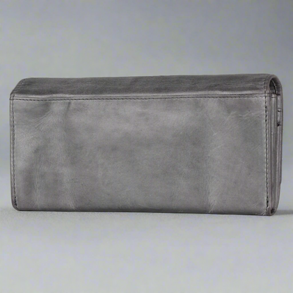 MET Women's Leather Clutch Wallet