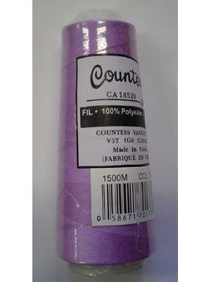 Countess Serger Thread, Polyester, 40/2, 1500M