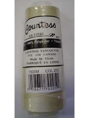 Countess Serger Thread, Polyester, 40/2, 1500M