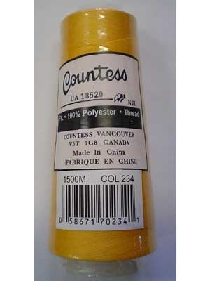 Countess Serger Thread, Polyester, 40/2, 1500M