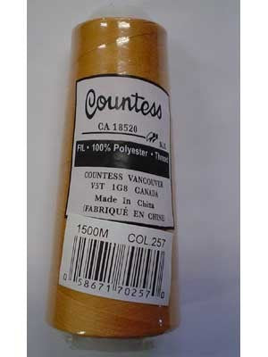Countess Serger Thread, Polyester, 40/2, 1500M