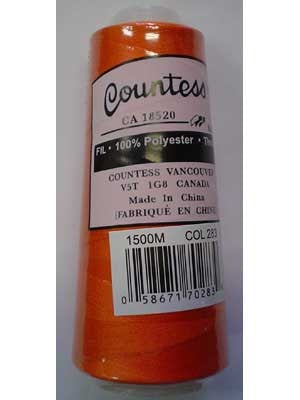 Countess Serger Thread, Polyester, 40/2, 1500M