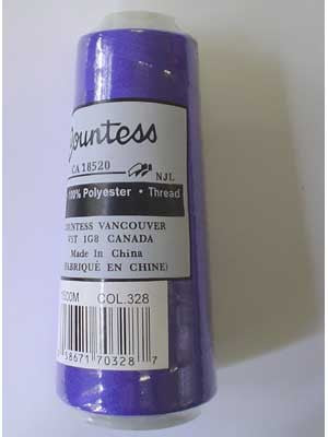 Countess Serger Thread, Polyester, 40/2, 1500M