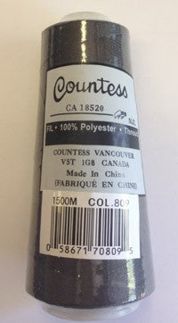 Countess Serger Thread, Polyester, 40/2, 1500M