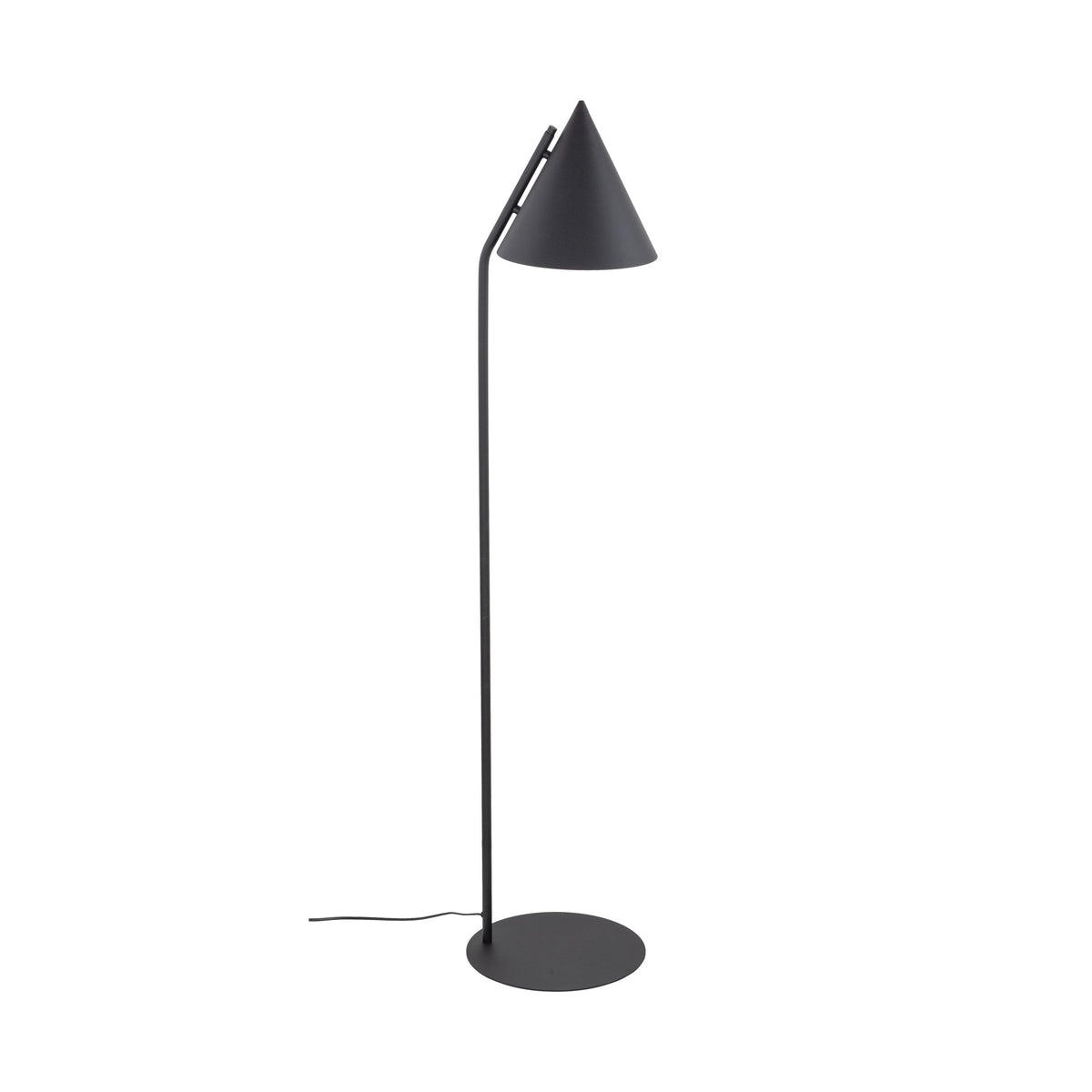 CONO Black Modern Minimalist Floor Lamp for Living Room & Reading Nook (Clearance)