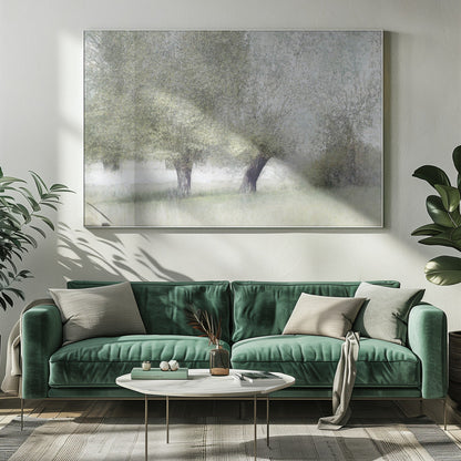 Wall art Young green