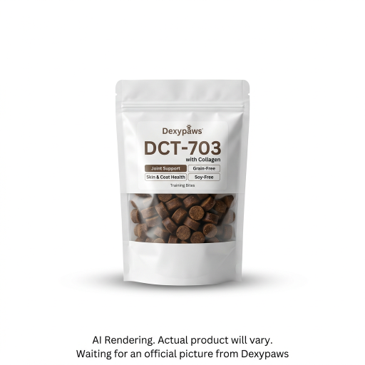 8oz Soft Chewy Dog Treats - Collagen & Bacon