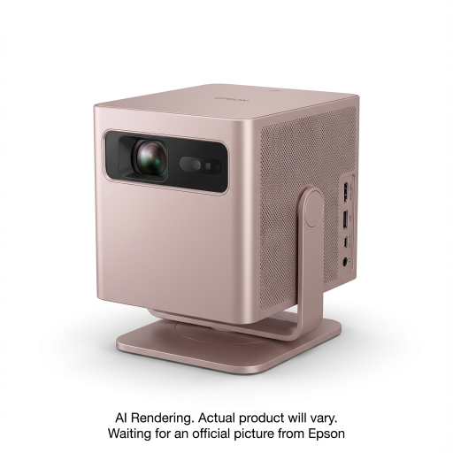 EPSON EpiqVision Mini EF-22R Laser Projector, Rose