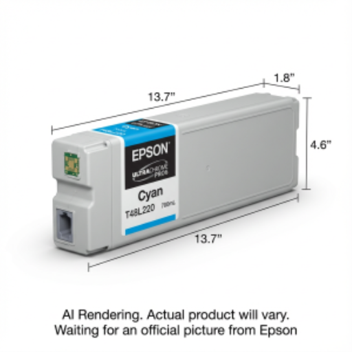 Cartouche Epson ULTRACHROME PRO6 Cyan, 700 MLT48L220