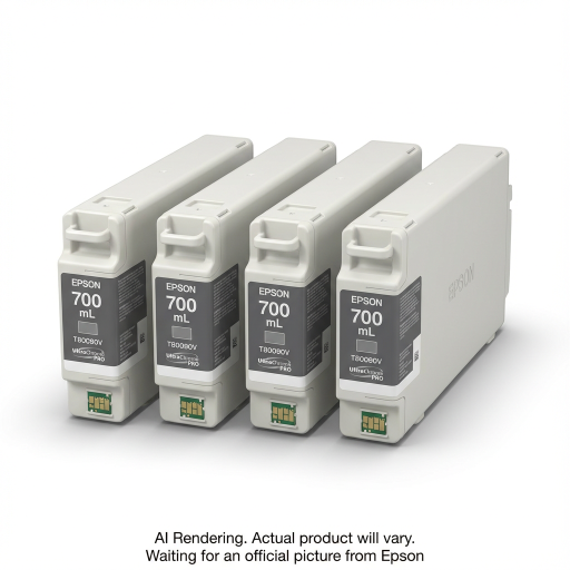 Cartouche d'encre Epson UltraChrome Pro Gris Multi-Pack (4) T80090v 700 ml