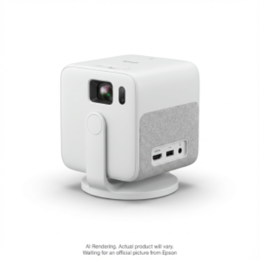EPSON EpiqVision Mini EF-22W Laser Projector, White