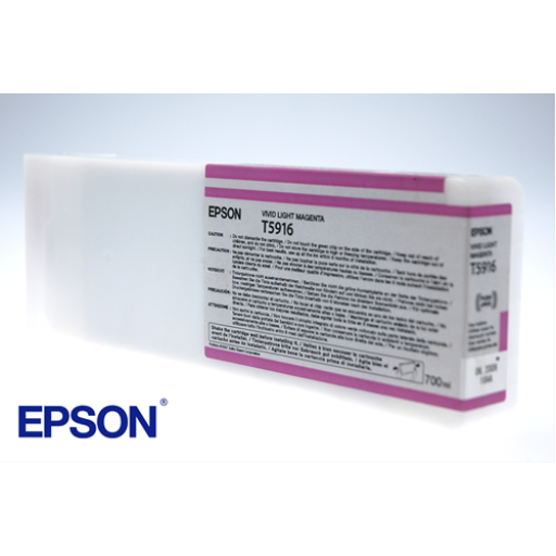 Epson UltraChrome K3 Vivid Light Magenta Ink, 700ml,