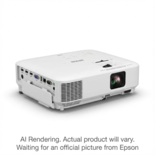 EPSON PowerLite L260F Laser Projector, Wifi Miracast, 4600 Lumens, 1080p, White
