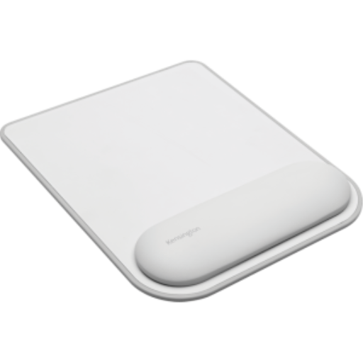 Tapis de souris avec repose-poignet gris