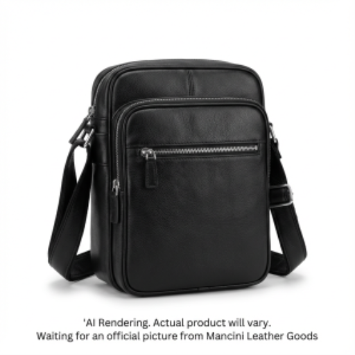 DOUBLE TOP ZIPPER MEN'S BAG