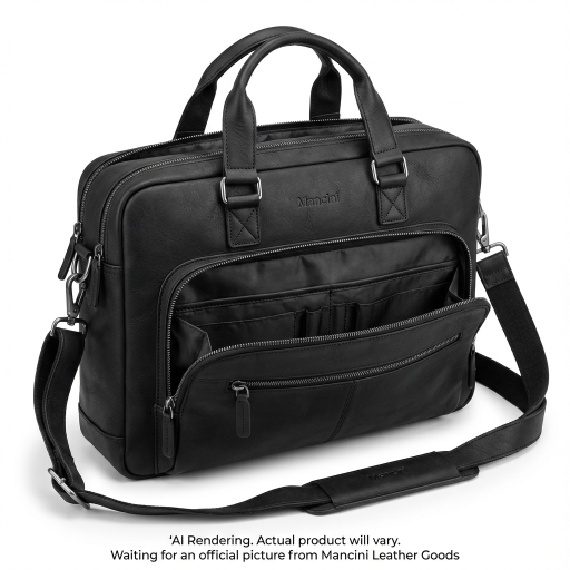 Double Compartment Briefcase