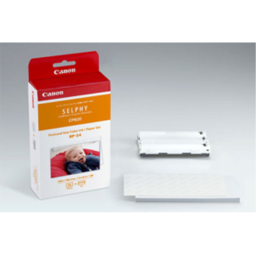 Canon Lot encre couleur et papier photo RP-54