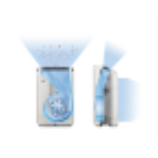 Filtre HEPA de rechange SHARP FZC100HFU pour purificateur d'air KC850U