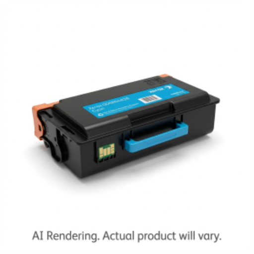 GENUINE XEROX CYAN HIGH CAPACITY TONER CARTRIDGE, XEROX C325 COLOR PRINTER, (USE & RETURN)
