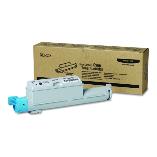 106R01218 Cartouche de toner cyan haute capacité, Phaser 6360