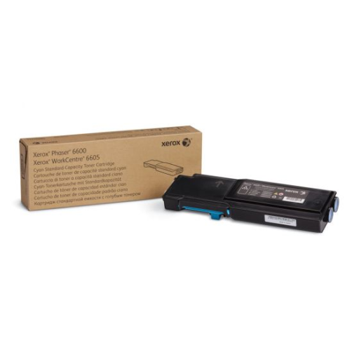 106R02241 Cartouche de toner cyan standard Phaser 6600/WorkCentre 6605